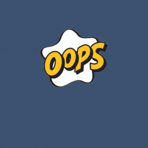 Oops Er Ging Iets Mis
