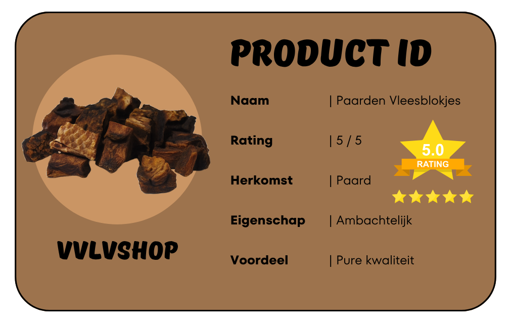 PaardenVleesblokjesID